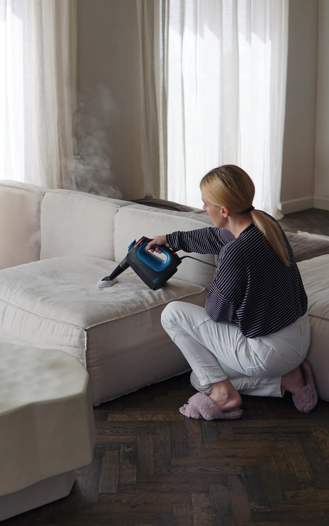 Bank Schoonmaken met Stoomreiniger |in 7 Makkelijk Stappen